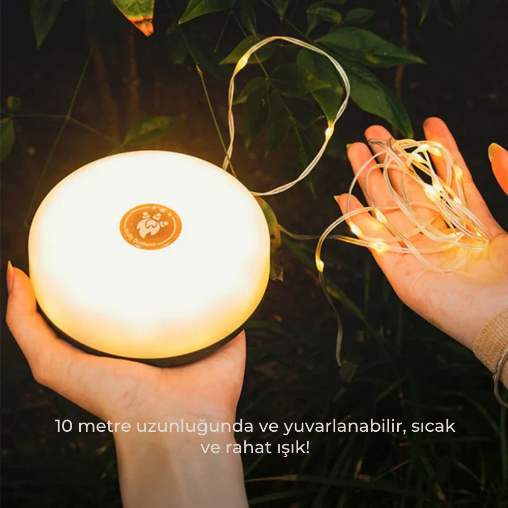 GardenLight™ 4'ü Bir Arada Kamp ve Açık Alan Lambası
