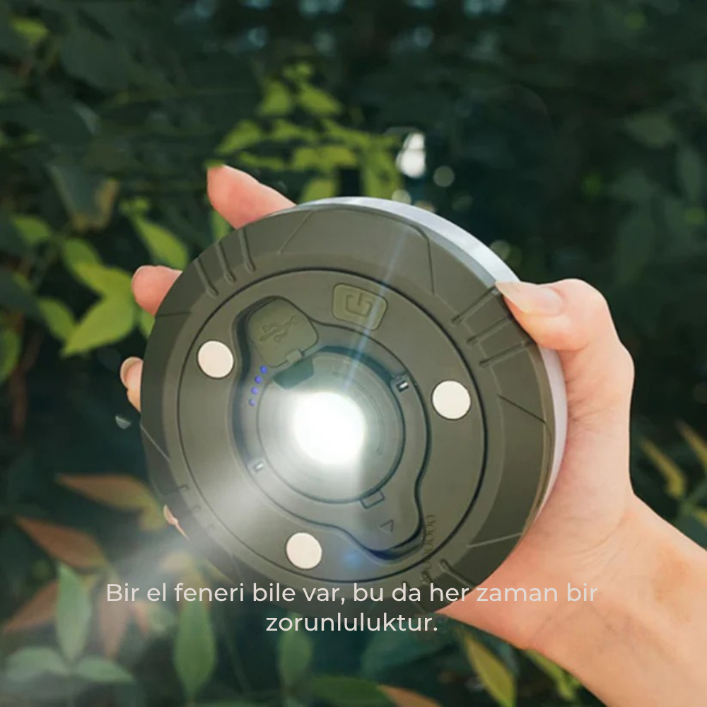 GardenLight™ 4'ü Bir Arada Kamp ve Açık Alan Lambası