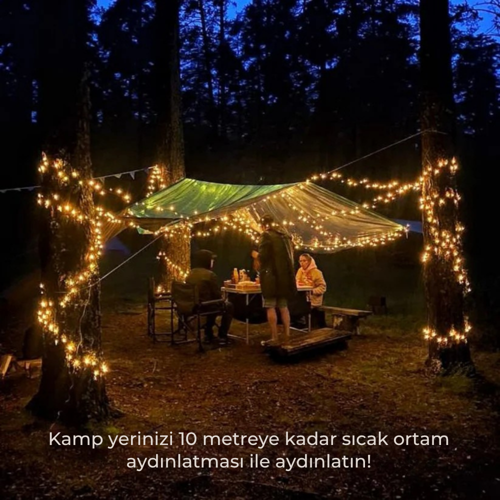 GardenLight™ 4'ü Bir Arada Kamp ve Açık Alan Lambası